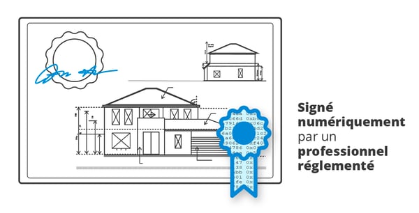 Certificat numérique signé professionnel réglementé